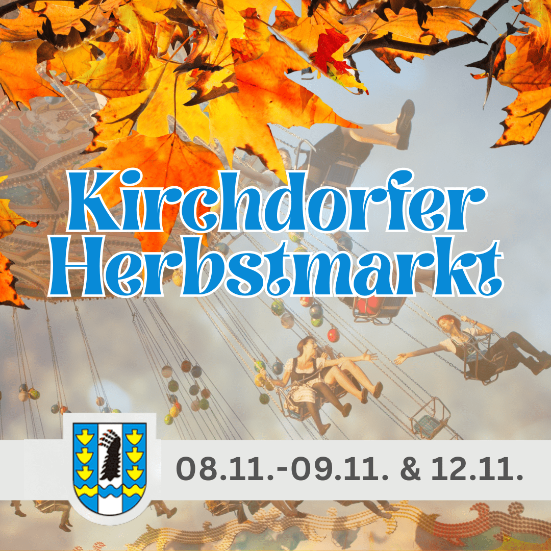 Kirchdorfer Herbstmarkt Bild auf dem Wir zeigen, dass wir das Zwo 3 Zwo Fetsival in Sulingen mit Sponsern.